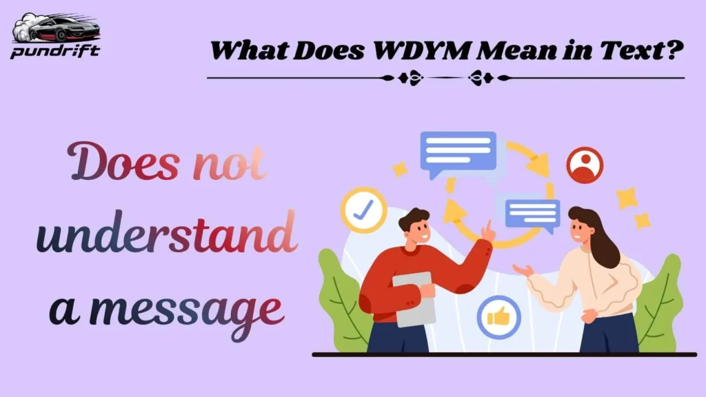 What Does WDYM Mean in Text?